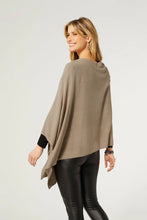 Load image into Gallery viewer, Coco + Carmen - Lightweight Poncho - Stone
