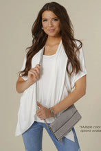Load image into Gallery viewer, Coco + Carmen - Sophia Clutch + Crossbody - Oyster
