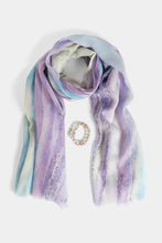 Load image into Gallery viewer, Coco + Carmen - Scarf + Bracelet Set - Light Purple
