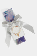 Load image into Gallery viewer, Coco + Carmen - Scarf + Bracelet Set - Purple
