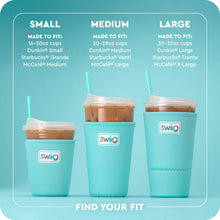 Load image into Gallery viewer, Swig Life Medium Iced Cup Coolie | Green Thumb
