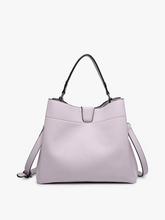 Load image into Gallery viewer, Jen &amp; Co M1951 Tati Monogrammable Satchel w/ Shoulder Strap

