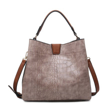 Load image into Gallery viewer, Jen &amp; Co M1951 Tati Monogrammable Satchel w/ Shoulder Strap
