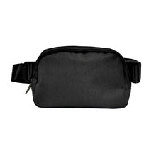 Load image into Gallery viewer, Calla Bag - NuPouch Anti Theft Woven Twill Belt Bag - Black
