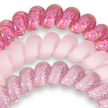 Load image into Gallery viewer, Spiral Hair Coils | Large | Made Me Blush Hair Ties
