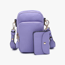 Load image into Gallery viewer, M2080 Parker 3 Compartment Crossbody w/ Pouch
