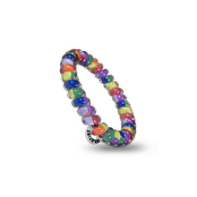 Load image into Gallery viewer, Teleties | Small | Chasing Rainbows Hair Ties
