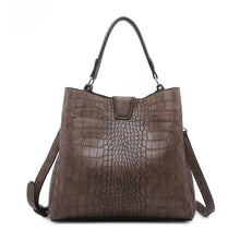 Load image into Gallery viewer, Jen &amp; Co M1951 Tati Monogrammable Satchel w/ Shoulder Strap
