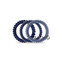 Load image into Gallery viewer, Teleties Classic Small Hair Ties | Nightfall Navy
