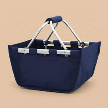 Load image into Gallery viewer, Mini Market Tote - Navy
