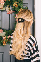 Load image into Gallery viewer, Teleties Round Hair Clip - Jet Black
