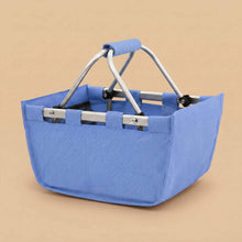 Load image into Gallery viewer, Mini Market Tote - Blue Hydrangea
