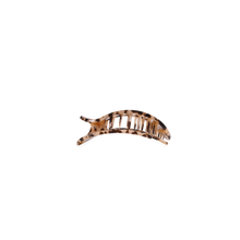 Load image into Gallery viewer, Teleties Tiny Round Flat  Hair Clip | Blonde Tortoise
