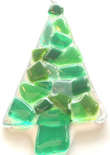 Load image into Gallery viewer, Kaleidoscope Glass Christmas Tree Ornament
