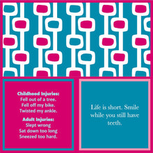 Load image into Gallery viewer, Napkin: Life is Short
