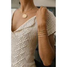 Load image into Gallery viewer, &amp;LIVY Posy Inspirational Bangle Bracelet | "Best Friends"
