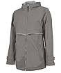 Load image into Gallery viewer, Charles River - New Englander Women's Rain Jacket - Grey
