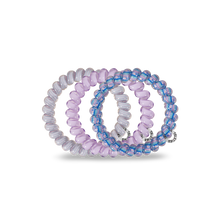 Load image into Gallery viewer, Spiral Hair Coils | Large | Orchid Oasis Hair Ties
