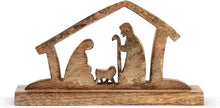 Load image into Gallery viewer, Demadaco - Mango Wood Holy Family Nativity
