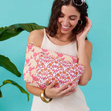 Load image into Gallery viewer, Canvas Pouch - Blaire Pink
