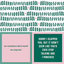 Load image into Gallery viewer, Napkin: Talk to Self/Slap You
