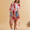 Hadley Wren - Scarlet Kimono - Multicolor