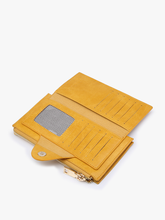 Load image into Gallery viewer, WL0004RF Kyla RFID Wallet w/ Snap Closure
