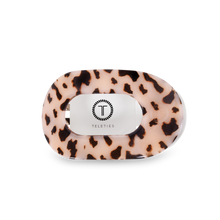 Load image into Gallery viewer, Teleties Medium Round Flat Hair Clip | Blonde Tortoise
