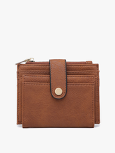 Load image into Gallery viewer, WL1904 Sam Mini Snap Wallet/Card Holder
