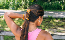 Load image into Gallery viewer, Spiral Hair Coils | Large | Basketball Hair Ties

