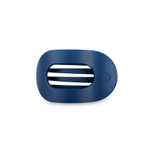 Load image into Gallery viewer, Midnight Rain Small Flat Round Hair Clip

