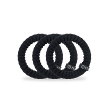 Load image into Gallery viewer, Teleties Small Nylon Hair Ties | Jet Black
