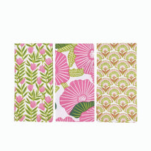 Load image into Gallery viewer, Cotton Kitchen Towel Set - Poppy Papaver
