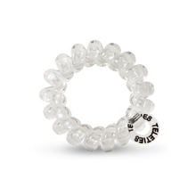 Load image into Gallery viewer, Teleties Classic Tiny Hair Ties | Crystal Clear
