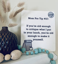 Load image into Gallery viewer, Mom Pro Tip | Snarky Swedish Dishcloth
