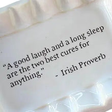 Load image into Gallery viewer, Lorraine Oerth - Quote Dish - Irish Proverb
