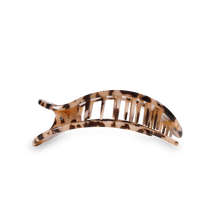Load image into Gallery viewer, Teleties Medium Round Flat Hair Clip | Blonde Tortoise

