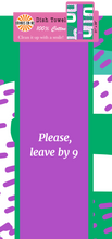 Load image into Gallery viewer, DISH TOWEL: Leave by 9

