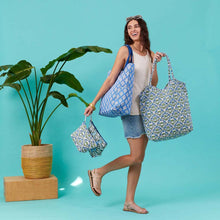 Load image into Gallery viewer, Canvas Pouch - Blaire Blue
