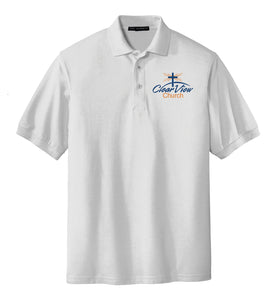 Clear View Church Embroidered Polo