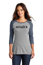 Load image into Gallery viewer, Micah&#39;s Ladies Baseball Tee

