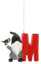Load image into Gallery viewer, Gnome Monogram Ornaments
