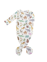 Load image into Gallery viewer, Goosies - Knotted Gown-Zoo Crew-0-3mo
