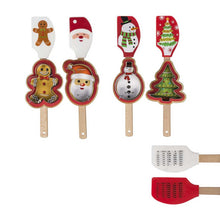 Load image into Gallery viewer, Christmas Kitchen Conversion Spatula w/Cookie Cutter
