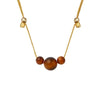 &Livy - Hyevibe Multi Gemstone Necklace - Tigers Eye/Gold