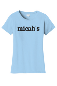 Micah's Ladies Short Sleeve Tee