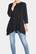 Load image into Gallery viewer, Coco + Carmen - Double Layer Tunic - Black
