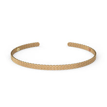 Load image into Gallery viewer, &amp;Livy - Metalystic Mesh Cuff - Gold
