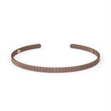 Load image into Gallery viewer, &amp;Livy - Metalystic Mesh Cuff - Rose Gold
