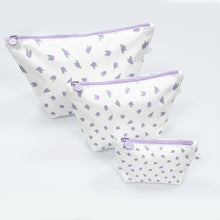 Load image into Gallery viewer, Goosies - MEDIUM Easy Clean Pouch - Lilac Buds
